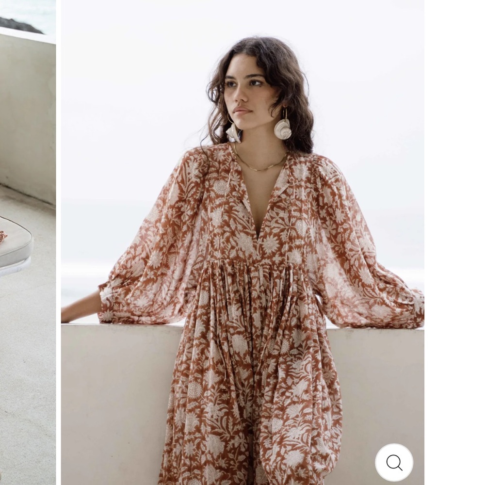 Kyra Midi Dress - Daughters of India Boho Dress
